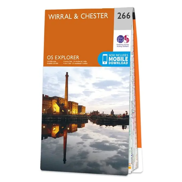 Ordnance Survey Explorer - 266 Wirral & Chester - Sheet 266