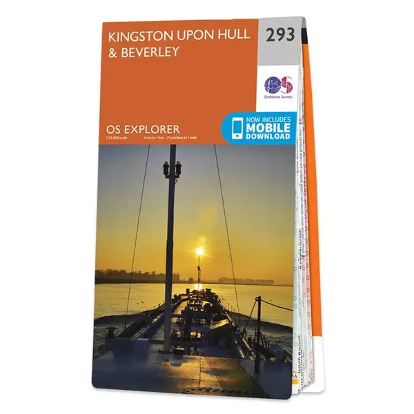 Ordnance Survey Explorer - 293 Kingston Upon Hull & Beverly - Sheet 293 Weatherproof
