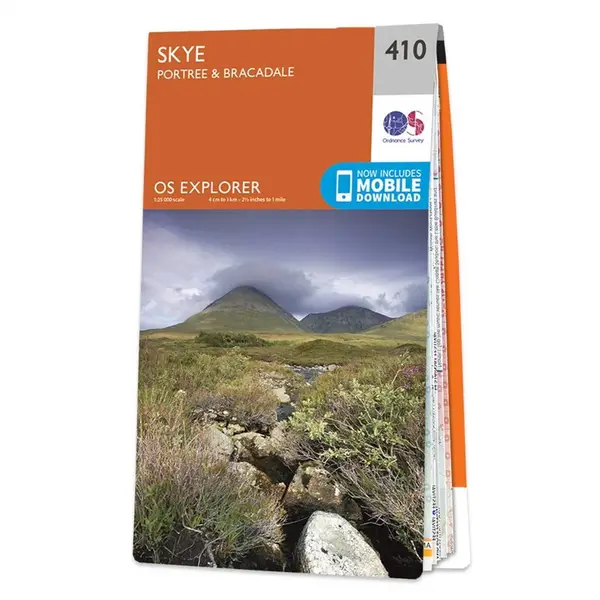 Ordnance Survey Explorer - 410 Skye Portree & Bracdale - Sheet 410