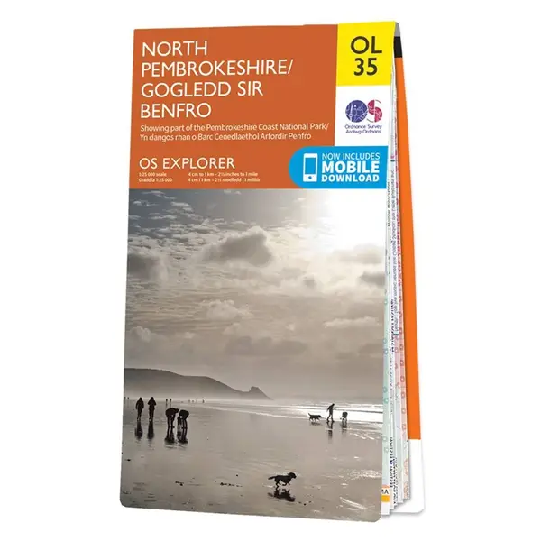 Ordnance Survey Explorer - OL35 North Pembrokeshire - Sheet OL35 Standard