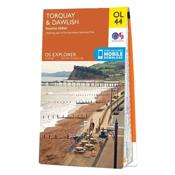 Ordnance Survey Explorer - OL44 Torquay & Dawlish (Newton Abbot) - Sheet OL44 Standard