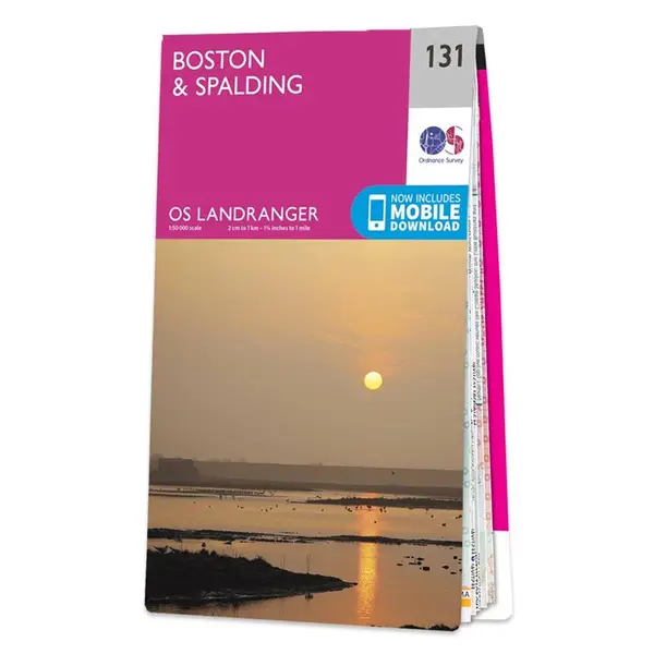 Ordnance Survey Landranger - 131 Boston & Spalding - Sheet 131