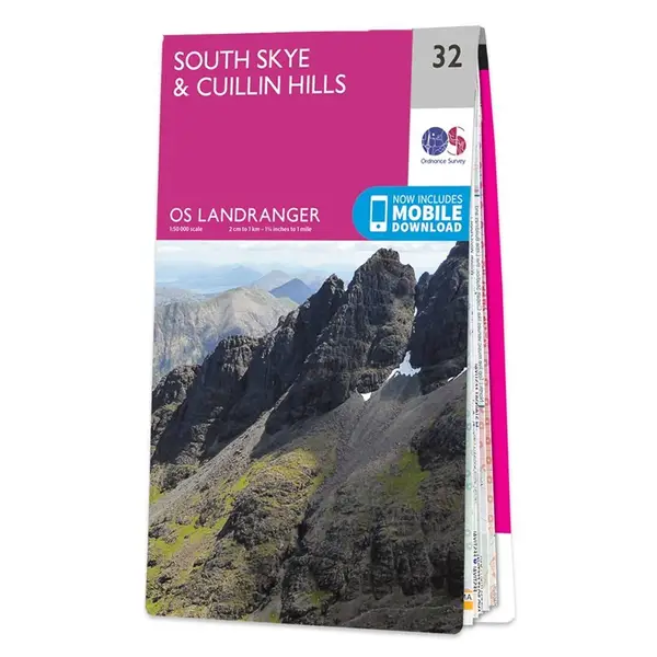 Ordnance Survey Landranger - 32 South Skye & Cuillin Hills