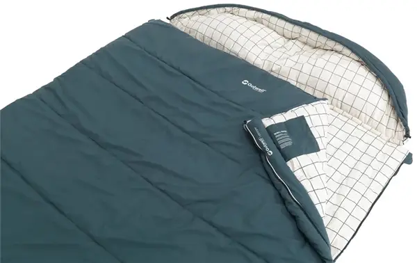 Outwell Camper Lux Double Blue Sleeping Bag