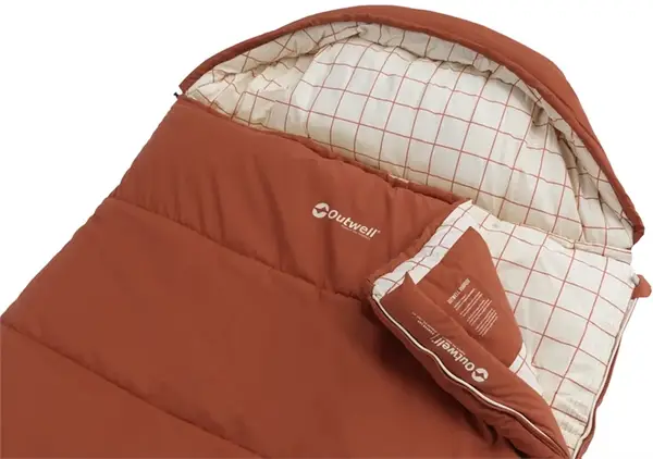Outwell Camper Lux Red Single Sleeping Bag
