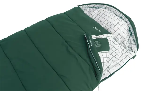 Outwell Camper Lux XL Green Single Sleeping Bag