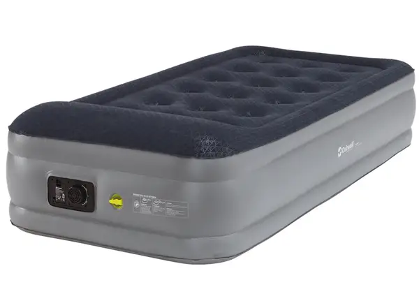 Outwell Superior Flock Single Airbed w/Built-in Pump