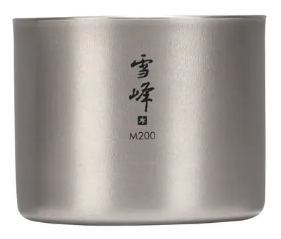 Snow Peak Double Wall Titanium Stacking Mug M200