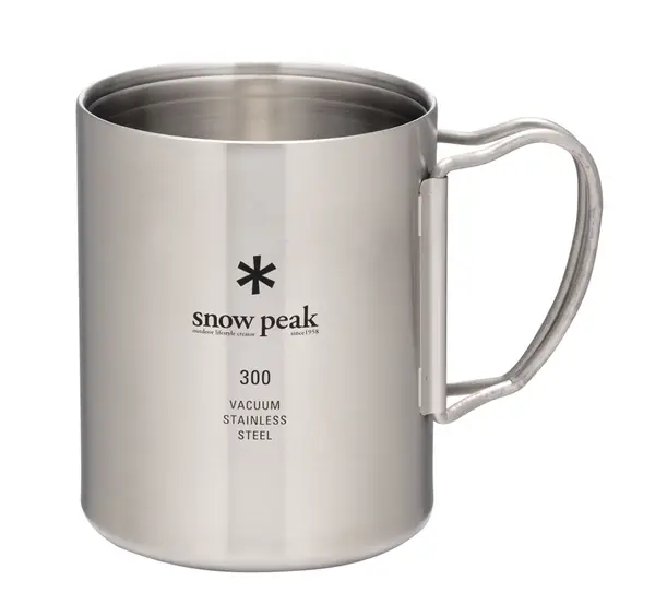 Snow Peak Stainless Steel Vacuum Double Wall 300 Mug