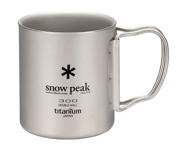 Snow Peak Titanium Double Wall 300 Mug