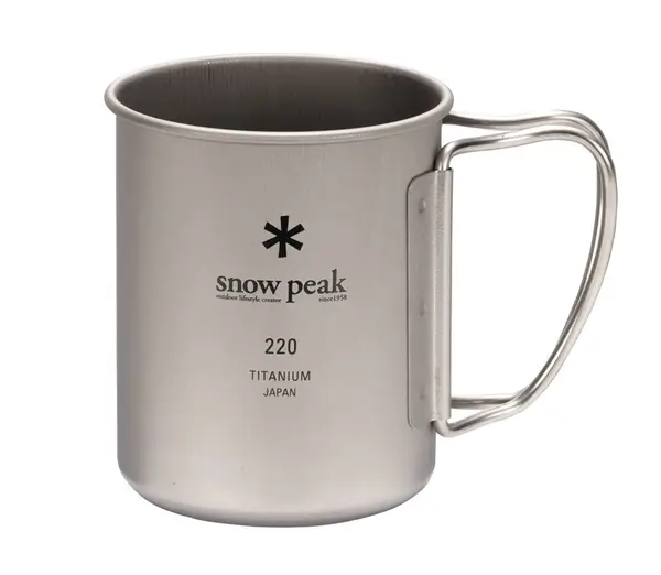 Snow Peak Titanium Single Wall 220 Mug