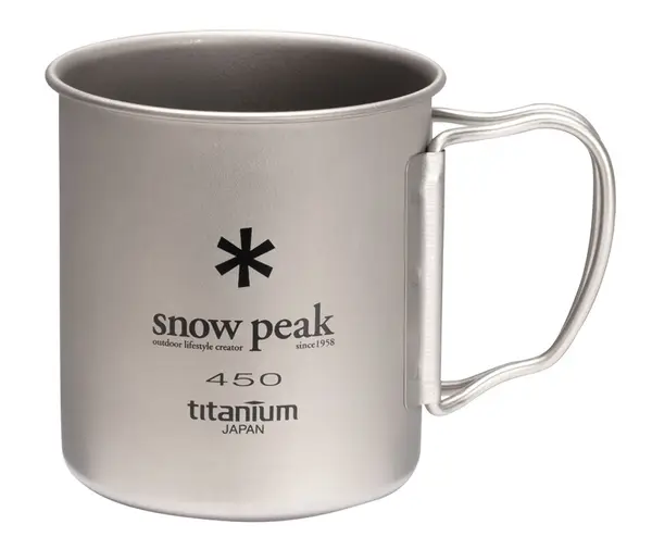 Snow Peak Titanium Single Wall 450 Mug