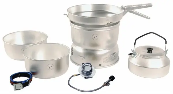 Trangia 25-2 GB Stove Alloy Pans with Kettle & Gas Burner