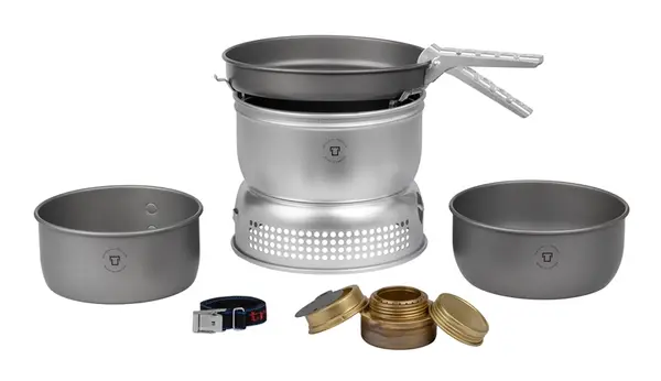 Trangia  25-8 Stove Hard Anodised Pans with Kettle